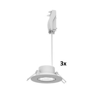 Philips - 3 darabos szett dimmelhető beépíthető mennyezeti lámpatest CILANTRO LED/5W/230V 2700K fehér 872110303801200 kép