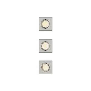 Philips - 3 darabos PERIDOT süllyesztett mennyezeti lámpatest szett, 1xGU10/7W/230V, ezüst 872110303705300 kép