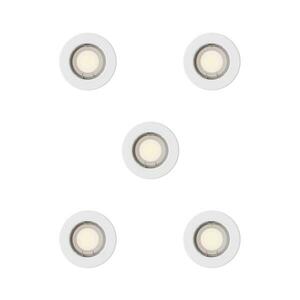 Philips - 5 darabos PERIDOT beépíthető mennyezeti lámpatest készlet 1xGU10/7W/230V fehér 872110303713800 kép