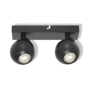 Osram - SPOT SPHERAL irányítható lámpatest 2xGU10/6W/230V fekete 4099854588426 kép