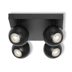 Osram - SPOT SPHERAL 4xGU10/6W/230V fekete spotlámpa 4099854588464 kép