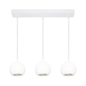 Osram - Kábelre függesztett SPOT SPHERAL csillár 3xGU10/6W/230V fehér 4099854588723 kép