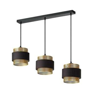 Osram - Kábeles csillár DECOR HORNET 3xE27/10W/230V fekete/arany 4058075847880 kép