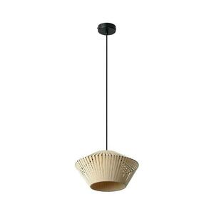 Osram - Kábeles függőlámpa DECOR STRIPES 1xE27/10W/230V átm. 30, 5 cm bézs 4058075847941 kép