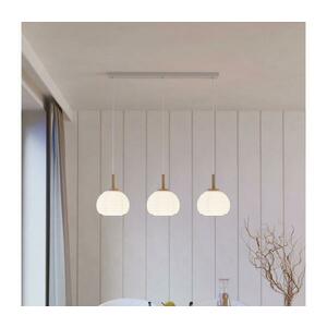 Eglo 44066 - Kábeles függeszték SUMMERHILL 3xE27/40W/230V fehér/bézs 44066 kép