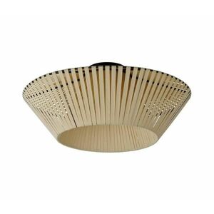 Osram - Mennyezeti lámpatest DECOR STRIPES 1xE27/10W/230V, átm. 40, 5 cm, bézs 4058075847989 kép