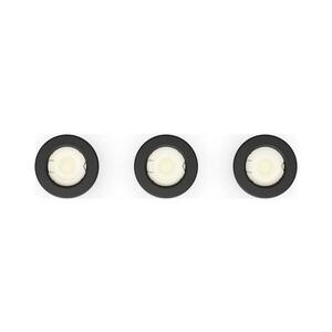 Philips - SZETT 3x beépíthető mennyezeti lámpa PERIDOT 1xGU10/7W/230V fekete 872110303709100 kép