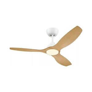 Philips LED fényerőszabályozható mennyezeti látor OLAS LED/24W/230V Ø 132 cm fehér/barna + távvezérlő 872110309592300 kép