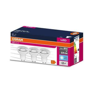KÉSZLET 3x LED Izzó PAR16 GU10/6, 9W/230V 4000K - Osram 4058075497658 kép