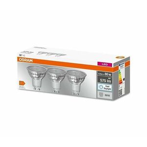 KÉSZLET 3x LED Izzó PAR16 GU10/6, 9W/230V 6500K - Osram 4058075614550 kép