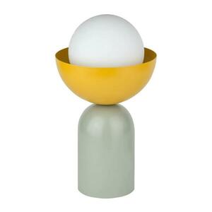 Osram - Asztali lámpa DECOR BOWL 1xE14/25W/230V zöld/sárga 4058075847040 kép