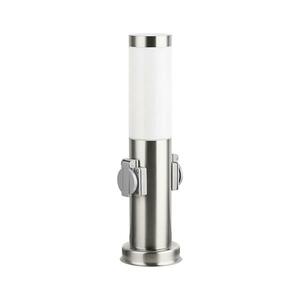 Brilagi - Kültéri lámpa 2 SCHUKO aljzattal NOVA 1xE27/15W/230V 40 cm IP44 króm FG-KH142PSH-40-2SO-SIL kép