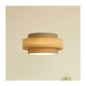 BRILAGI - RESNA kábeles függőlámpa 1xE27/60W/230V Ø 40 cm barna/bézs H0369 kép