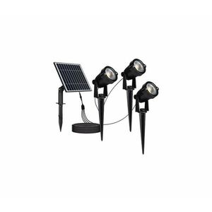 KÉSZLET 3x LED Kültéri napelemes lámpa 3xLED/1, 2W/3, 7V IP65 3000K 4000 mAh 20489 kép