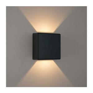 BRILAGI - LED kültéri fali lámpatest DOUBLERAY LED/6W/230V fekete IP54 BRI651 kép