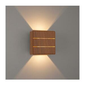 BRILAGI - LED kültéri fali lámpatest DOUBLERAY LINE LED/6W/230V fa hatású IP54 BRI657 kép