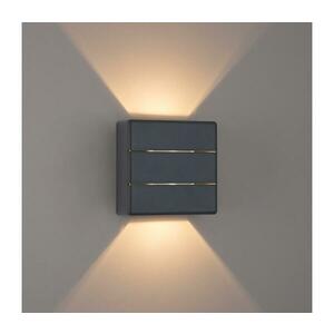 BRILAGI -LED kültéri fali lámpatest DOUBLERAY LINE LED/6W/230V antracit IP54 BRI654 kép