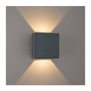 BRILAGI - LED kültéri fali lámpa DOUBLERAY LED/6W/230V antracit IP54 BRI650 kép