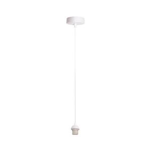BRILAGI - Tápkábel PARTY 1xE27/60W/230V, átmérő 10 cm, fehér 8590828061311 kép