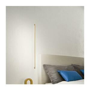 Ondaluce - LED dimmelhető függeszték kábelen GENIUS LED/12W/230V, átmérő 1, 5 cm, aranyszínű SO.GENIUS/V-ORO kép