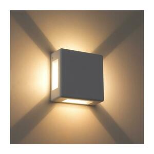 BRILAGI - LED kültéri fali lámpatest QUADRAY LED/6W/230V fehér IP54 BRI648 kép