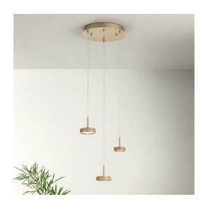 Ondaluce - LED fényerőszabályozható kábellel függesztett csillár NINA LED/24W/230V átm. 35 cm aranyszínű SO.NINA/3-ORO kép