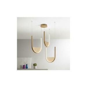 Ondaluce - Fényerőszabályozható LED kábelre szerelt csillár LOTUS LED/70W/230V arany SO.LOTUS/3-ORO kép