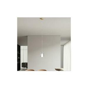 Ondaluce - TH kábeles függeszték 1xE27/15W/230V, átmérő 19 cm, arany/átlátszó SO.TH/1-TRASPA kép