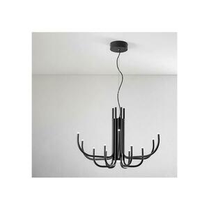 Ondaluce - LED fényerőszabályozható kábeles csillár NOUVEAU LED/35W/230V átm. 78 cm fekete SO.NOUVEAU/NERO kép