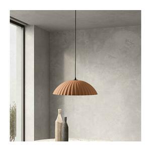 Ondaluce - RUSTIC zsinóros csillár 1xE27/15W/230V átm. 50 cm beton/barna SO.RUSTIC/RUGGINE kép