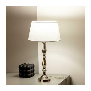Brilagi - CERIA asztali lámpa 1xE27/60W/230V átm. 25 cm fényes króm/fehér 1xEG78312+1xEG781032 kép