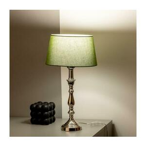 Brilagi - CERIA asztali lámpa 1xE27/60W/230V, átmérő 25 cm, fényes króm/zöld 1xEG78312+1xEG781034 kép