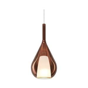 Ideal Lux - KALIQUE kábeles függőlámpa 1xE27/42W/230V Ø 18 cm füstös réz 360065 kép