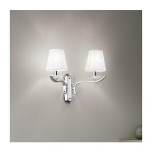 Ideal Lux - PEGASO kristály fali lámpa 2xE14/28W/230V, fényes króm 059211 kép