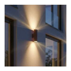 Ideal Lux - GUN kültéri fali lámpatest 1xGU10/35W/230V 21 cm IP44 barna 163635 kép