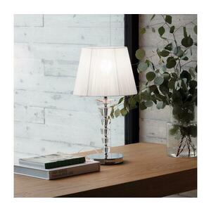 Ideal Lux - Kristály asztali lámpa PEGASO 1xE27/60W/230V fényes króm 059259 kép
