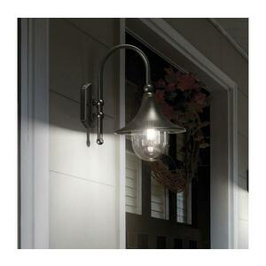 Ideal Lux - Kültéri fali lámpa CIMA 1xE27/52W/230V IP43 antracit 246819 kép