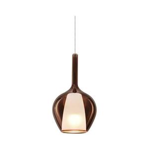 Ideal Lux - KALIQUE kábeles függőlámpa 1xE27/42W/230V, átmérő 18 cm, füstszínű réz 359915 kép