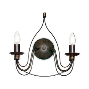 Ideal Lux - CORTE fali lámpa 2xE14/40W/230V réz 057200 kép