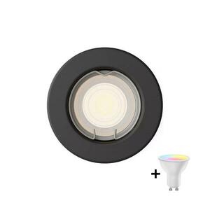 Philips - LED RGBW dimmelhető beépíthető mennyezeti lámpa PERIDOT 1xGU10/6, 5W/230V fekete P7276+AI2363 kép