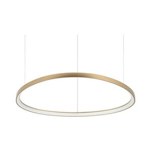 Ideal Lux - GEMINI LED kábelre függesztett csillár, 78 W, 230 V, 2700 K, átm. 105 cm, CRI 90, sárgaréz 341637 kép