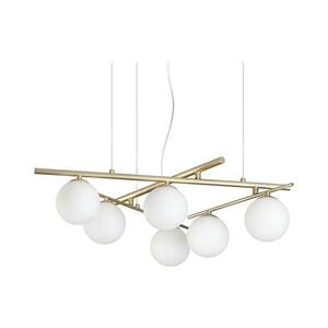 Ideal Lux - LED kábellel függesztett csillár ATLAS 6xG9/3W/230V arany 365121 kép
