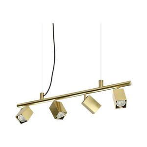 Ideal Lux - DYNAMITE LED csillár zsinóron 4xGU10/7W/230V CRI 90 sárgaréz 371399 kép