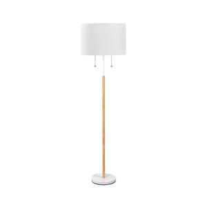 Light Prestige Állólámpa FOGO 2xE27/15W/230V fehér/bézs LP-0304/2F WH kép