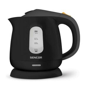 Sencor - Vízforraló 1 l 1100W/230V fekete/szürke 41019962 kép