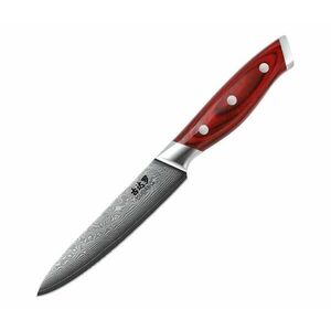 Gudaro - Damaszkuszi univerzális konyhakés KENSHO 5", hossza 12, 5 cm GD1002-B kép