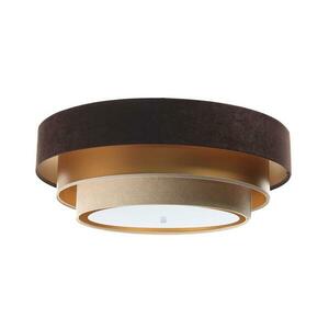 TRINITI mennyezeti lámpa 2xE27/60W/230V barna/arany/beige 050-2EP-077 kép