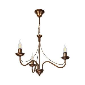 Láncos csillár ANTON 3xE14/15W/230V bronzszínű LM-3.294/BRĄZ kép