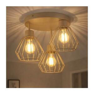 Felületre szerelt csillár AUDREY 3xE27/60W/230V bézs LM-3.242/TAUPE kép