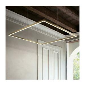 Ideal Lux - LED függeszték kábelen ORACLE SLIM LED/53W/230V CRI 90 90x90 cm arany 370538 kép